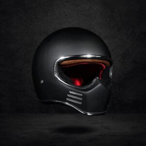 Zero One Helmet Black color