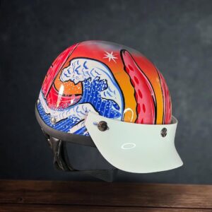 Shorty Japanese Wave Kraken Helmet