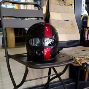 Bell XF GP Double Windows Red Stripe